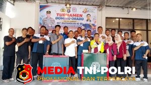 Meriahkan HUT Bhayangkara Ke-80, Kasat Narkoba Polres Seruyan Buka Turnamen Domino Orado