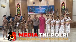 KAPOLRES KOTIM BUKA PERLOMBAAN TARI TRADISIONAL MENYAMBUT HUT BHAYANGKARA KE-80 TAHUN 2026