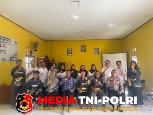 Pospol Batu Agung Hadiri Pelantikan dan Pengambilan Sumpah KPPS Desa Batu Agung