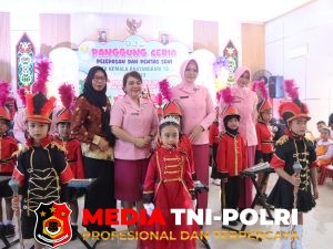 Wakapolres Kotim Hadiri Pelepasan Dan Pentas Seni TK Kemala Bhayangkari 18 Sampit