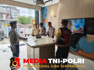 Pamapta lII Polres Seruyan Laksanakan Patroli Objek Vital Perbankan