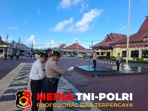 Wakapolres Seruyan Pimpin Apel Pagi, Tekankan Disiplin Personel