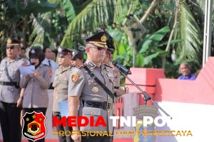 HUT Bhayangkara Ke-80, Kapolres Seruyan Pimpin Ziarah dan Tabur Bunga di Taman Makam Pahlawan