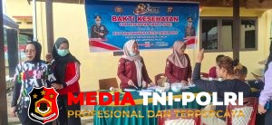 Bakti Kesehatan Dalam Rangkaian Hari Bhayangkara Ke-80, Polsek Mentaya Hulu Hadirkan Layanan Cek Kesehatan Gratis