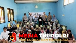 HUT Bhayangkara Ke-80, Polsek Hanau Gelar Bakti Religi di TPQ Noor Rohman