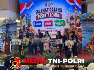 Aswan Harumkan Nama Polres Seruyan, Raih Juara III Lomba Melukis Hari Bhayangkara Ke-80 Tingkat Polda Kalteng