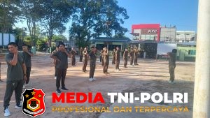 Kodim 1015/Sampit Laksanakan Olahraga Rutin Bersama