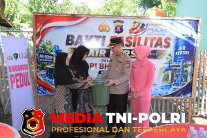 HUT Bhayangkara Ke-80, Polres Seruyan Bangun Fasilitas Air Bersih untuk Yayasan Pendidikan Muslimat NU Kuala Pembuang