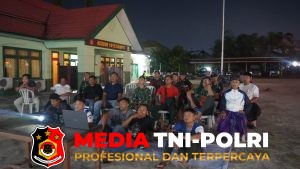 Meriahkan Even Piala Dunia 2026, Kodim 1015/Sampit Gelar Nobar dengan Masyarakat