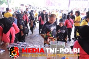 Polres Seruyan Hadirkan Bazaar dan UMKM Bhayangkari di Puncak HUT Bhayangkara Ke-80