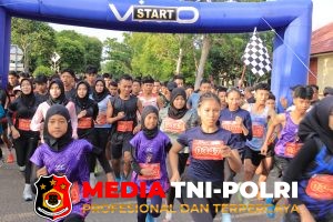 Meriahkan HUT Bhayangkara Ke-80, Polres Seruyan Gelar Fun Run 5K