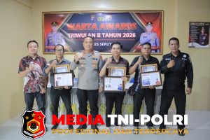 Polres Seruyan Berikan Apresiasi kepada Insan Pers Melalui Warta Award Triwulan II 2026