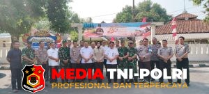 Jaga Jakarta Jaga Bekasi: Forkopimcam Cibarusah dan Bojongmangu Beri Ucapan Hari Bhayangkara ke-80 di Mapolsek Cibarusah