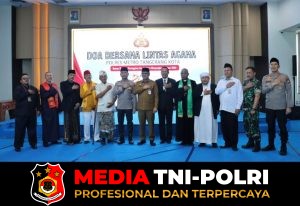 Doa Bersama Lintas Agama Perkuat Kebersamaan Sambut Hari Bhayangkara ke-80 di Polres Metro Tangerang Kota