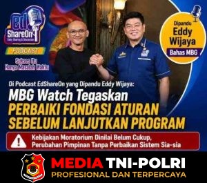 Di Podcast EdShareOn Dipandu Eddy Wijaya: MBG Watch – Benahi Sistem atau Hentikan Program Sementara