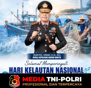 Peringati Hari Kelautan Nasional, Kapolda Banten Sampaikan Apresiasi kepada Nelayan
