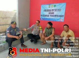 JAGA JAKARTA ON THE SPOT, Bhabinkamtibmas Babelan Kota Edukasi Warga Waspadai Penipuan Segitiga