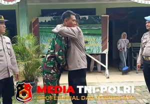 JAGA JAKARTA ON THE SPOT, Kapolsek Cangbungin Perkuat Sinergitas Bersama Koramil 03 Cabangbungin