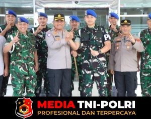 Perkuat Sinergi, Polresta Tangerang Terima Kunjungan Denpom Jaya
