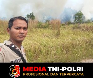 Polsek Tigaraksa Dan BPBD Kab Tangerang Bergerak Cepat Tangani Kebakaran Sampah Liar