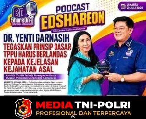 Podcast Edshareon: Syarat Mutlak TPPU Adalah Kepastian Tindak Pidana Asal