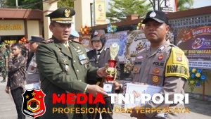 Dandim 1015/Sampit Ikuti Upacara dan Syukuran HUT Bhayangkara Ke-80