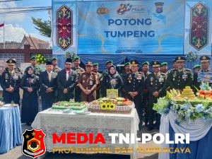 Wakil Bupati Kotim Irawati S.Pd Hadiri HUT Bhayangkara ke 80 di Halaman Polres Kotim