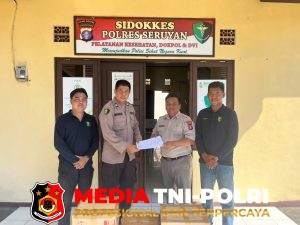 Sidokkes Polres Seruyan Terima Pengiriman Obat-obatan BPJS dan Alkes Habis Pakai dari Bidokkes Polda Kalteng