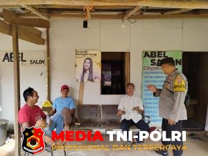 Perkuat Kamtibmas di Wilayah Danau Sembuluh, Bhabinkamtibmas Sambang Masyarakat Desa Telaga Pulang