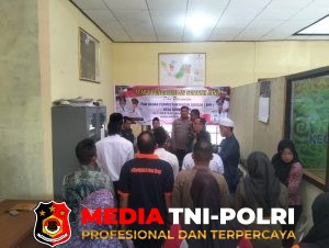 Bhabinkamtibmas Hadiri Kegiatan Pemberhentian dan Pengangkatan Anggota BPD Sembuluh II