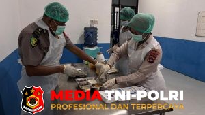 Jamin Keamanan Pangan, Si Dokkes Polres Kotim Periksa Kandungan Zat Berbahaya pada Makanan SPPG