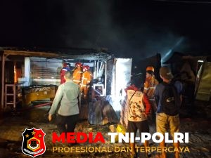 Sijago Merah Mengamuk Lima Ruko di Jalan DI Panjaitan Sampit Ludes Dilahap