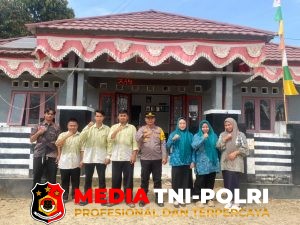 Perkuat Sinergitas Kamtibmas, Kapolsek Seruyan Hulu Kunjungi Kantor Desa Tumbang Manjul