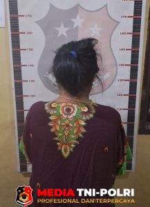 Unit Reskrim Polsek Mentaya Hulu Ringkus Perempuan Bandar Sabu Pemantang 34 Paket Narkotika di Sita