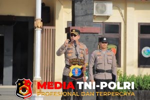 Kapolres Seruyan Tekankan Penanganan Karhutla Secara Profesional dan Humanis saat Pimpin Apel Pagi