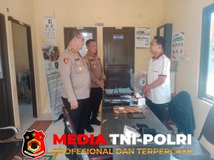 Kapolres Seruyan Cek Kesiapan Personel dan Kondisi Mako Polsek Seruyan Hilir