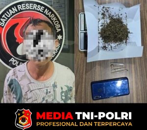 Satresnarkoba Polres Metro Bekasi Ungkap Dugaan Peredaran Ganja, Seorang Pria Diamankan di Jakarta Timur