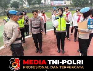 Kasi Propam Polres Landak Polda Kalbar Pimpin Gaktibplin