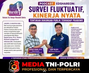 Podcast Edshareon: Dibalik Naik Turunnya Popularitas Prabowo, Realisasi Program Jadi Tolak Ukur Utama