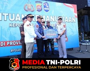 Polda Banten Salurkan Bantuan Sosial bagi Warga Terdampak Gempa Nusa Tenggara Timur