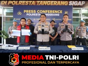 Kasus Matel Diduga Peras Pengendara di Cikupa Diungkap, Polresta Tangerang Tangkap Tiga Terduga Pelaku