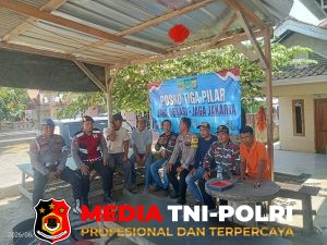 Posko Tiga Pilar Jaga Bekasi–Jaga Jakarta Perkuat Kebersamaan Warga Muaragembong