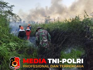 Kodim 1015/Sampit Sigap Tangani Karhutla di Seruyan