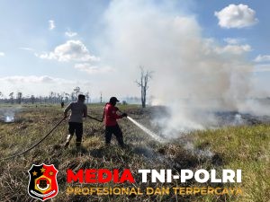 Karhutla di Seruyan Hilir Berhasil Dipadamkan, Tim Gabungan Berjibaku di Lahan Gambut
