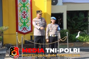 Polres Kotim Gelar Apel Pagi, Jaga Kesehatan, Waspada Asap dan Ancaman Keamanan