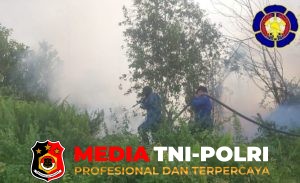 Kebakaran Lahan di Jalan Metro TV Sampit Berhasil Dilokalisir, Diduga Sengaja Dibakar