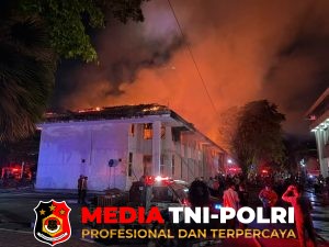 Gedung B Kantor Gubernur Kalteng Terbakar, Kerugian Ditaksir Rp1,5 Miliar