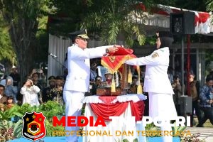 Gubernur Agustiar Sabran Pimpin Upacara HUT ke-81 RI di Kalteng, Tekankan Tema “Indonesia Berdaulat, Adil dan Makmur