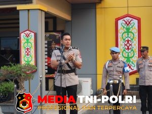 Tingkatkan Kesiapsiagaan Polres Kotim Gelar Apel Siaga Antisipasi Gangguan Kamtibmas