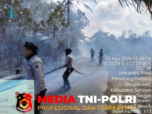 Api Karhutla Mendekati Permukiman, Tim Gabungan Bergerak Cepat